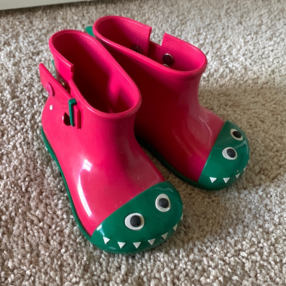 Mini Melissa rain boots